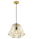 MARTE: Geometric Design Interior Iron Cage Pendant Lights