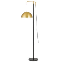 Thumbnail for Marthos Floor Lamp in Black and Antique Gold