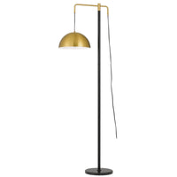 Thumbnail for Marthos Floor Lamp in Black and Antique Gold