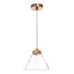 Matisse 1 Light Pendant Gold