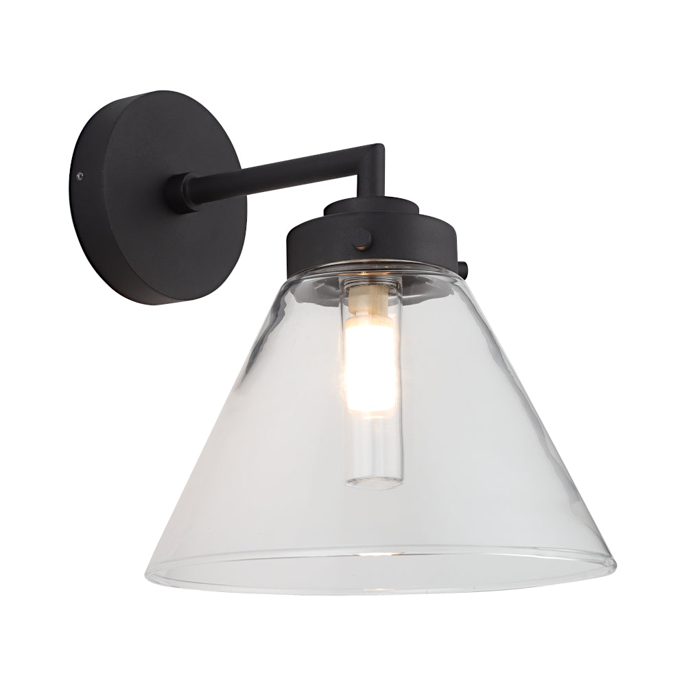 Matisse 1 Light Wall Light Black