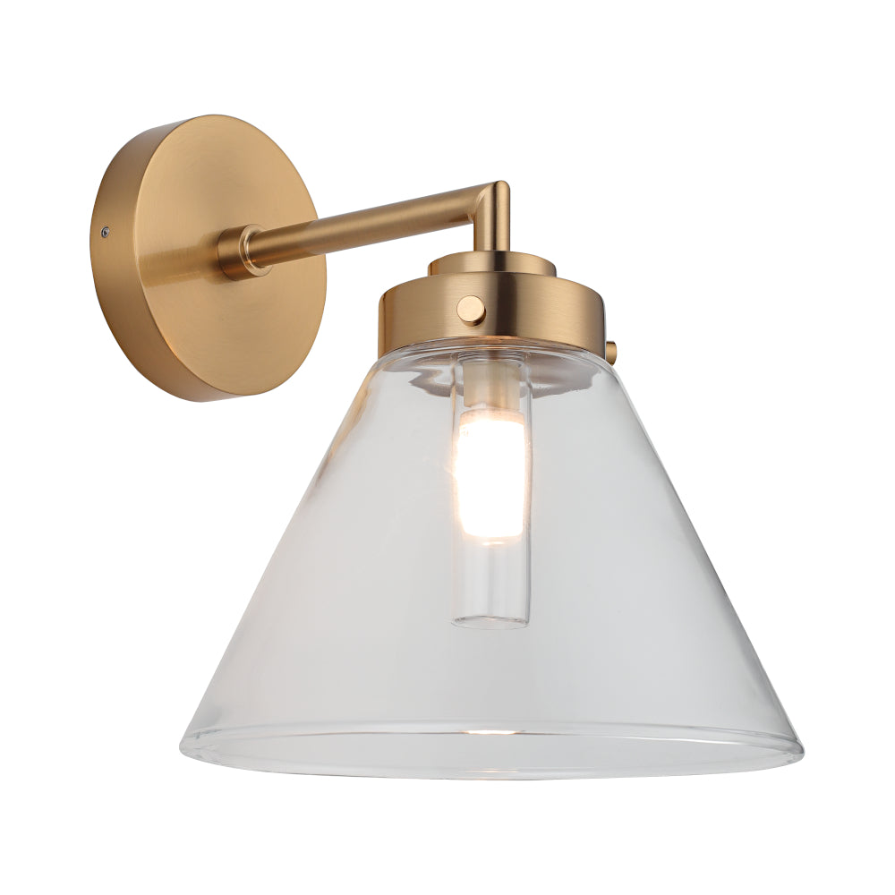 Matisse 1 Light Wall Light Gold