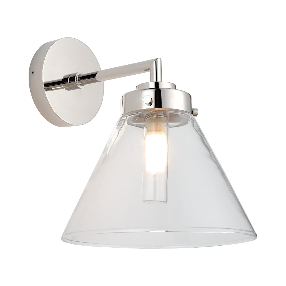 Matisse 1 Light Wall Light Polished Nickel