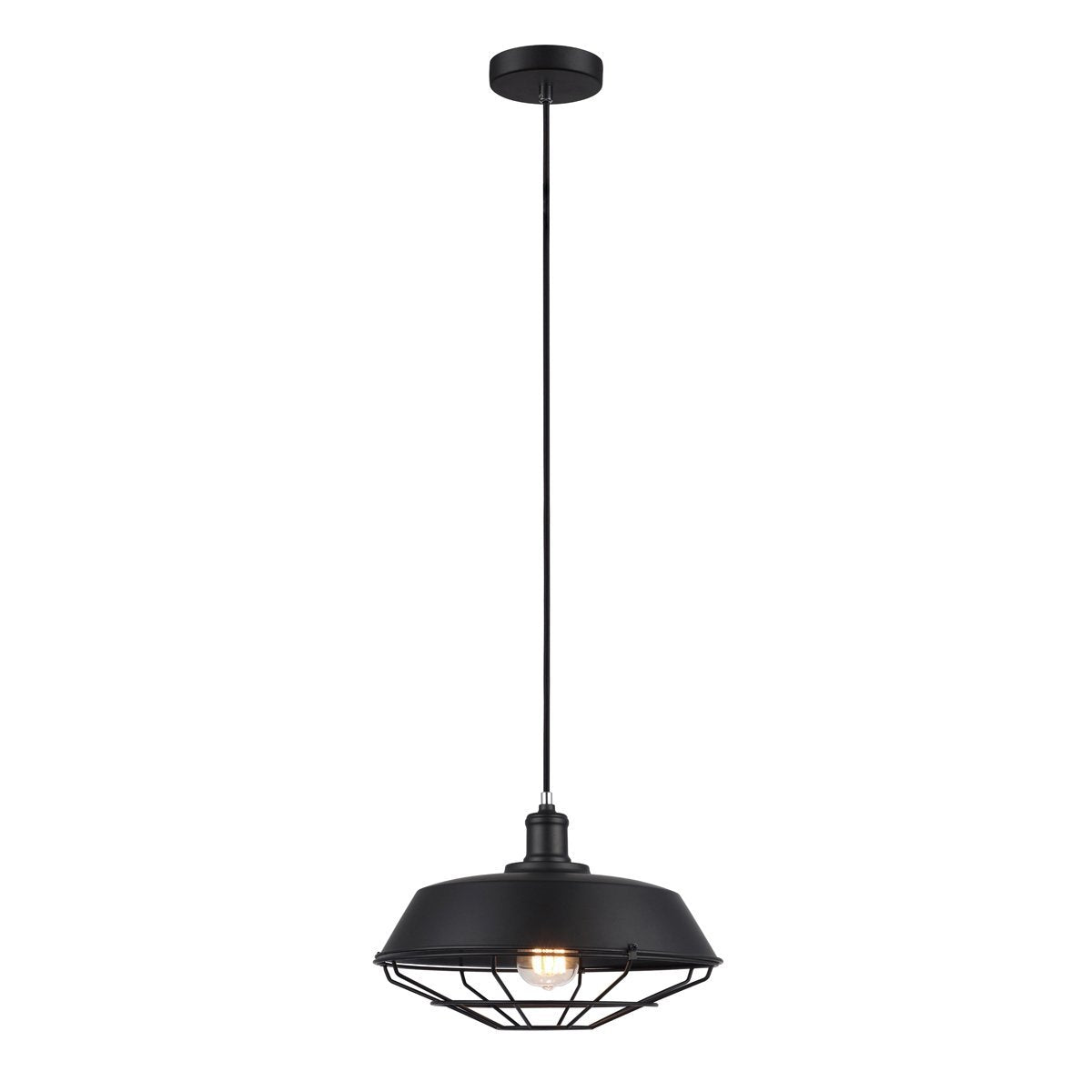 Matrix 1 Light Pendant Light in Black