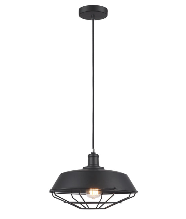 MATRIX: Industrial Iron Dome & Cage Pendant Lights