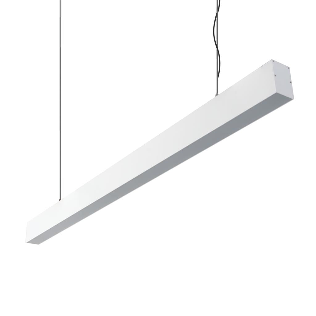 Max-50 Down Pendant Profile 17.3W 1M C/W Opal White 4000K/Dali