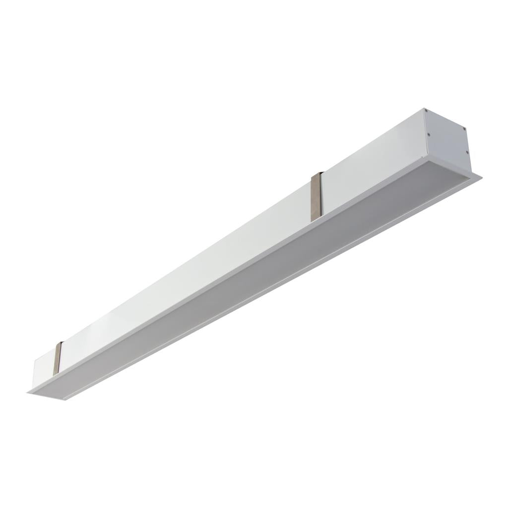 max 75mm recessed profile 17 3w 1m c w opal white