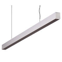 Thumbnail for maxi 40 1 2m long pendant aluminium dimmable 3k maxi 40 1.2m fd a 3k