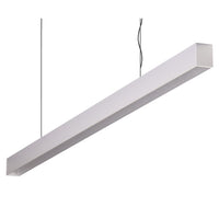 Thumbnail for maxi 40 1 2m long pendant aluminium dimmable 3k maxi 40 1.2m fd a 3k