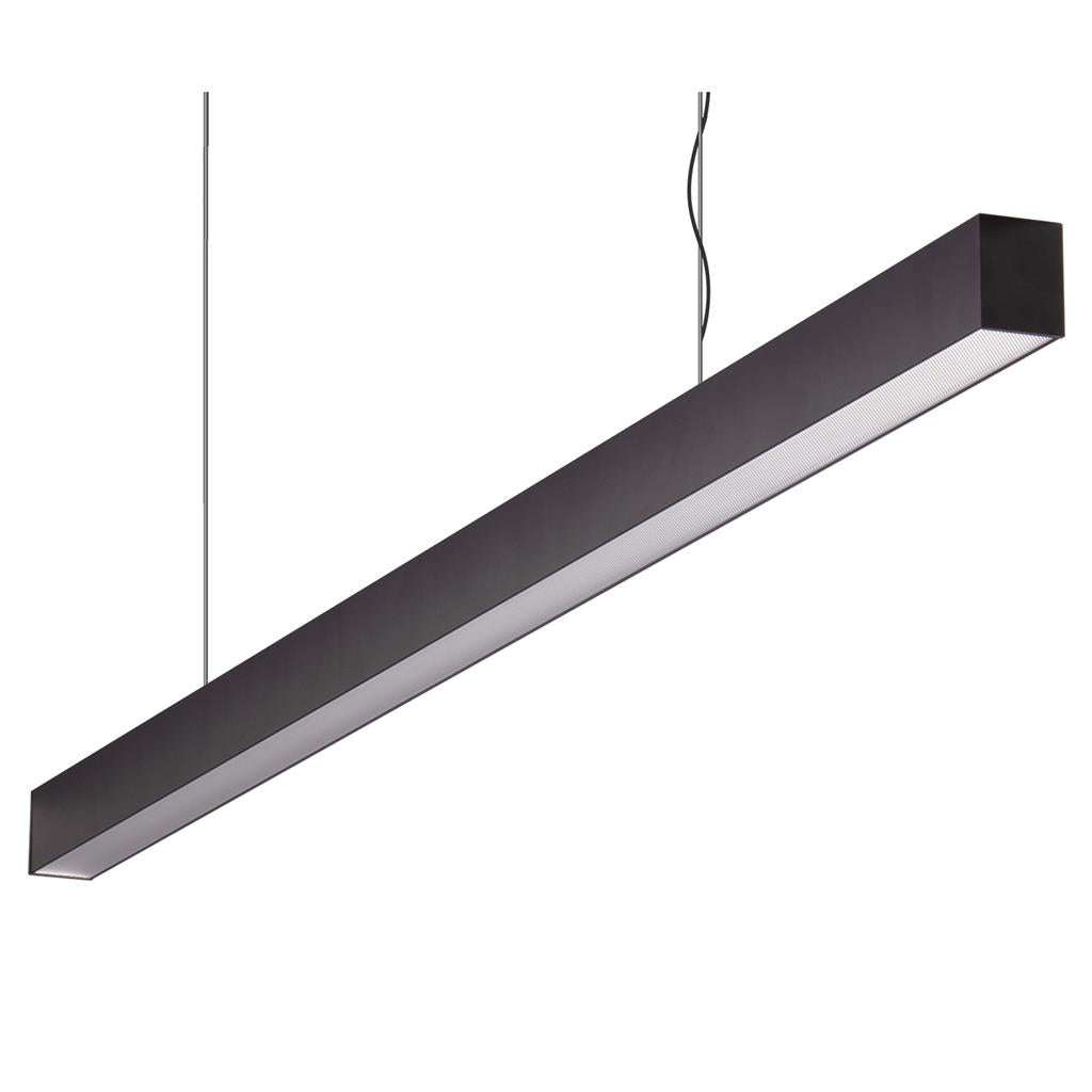 maxi 40 1 2m long pendant black dimmable 3k flat maxi 40 1.2m fd b 3k