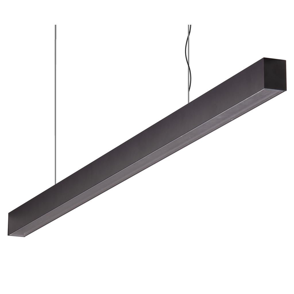 maxi 40 1 2m long pendant black dimmable 3k flat maxi 40 1.2m fd b 3k