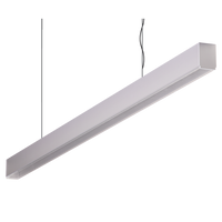 Thumbnail for maxi 40 1 2m long pendant aluminium dimmable 3k maxi 40 1.2m hd a 3k