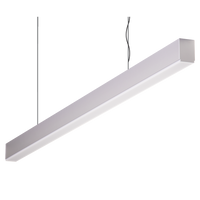 Thumbnail for maxi 40 1 2m long pendant aluminium dimmable 4k maxi 40 1.2m hd a 4k