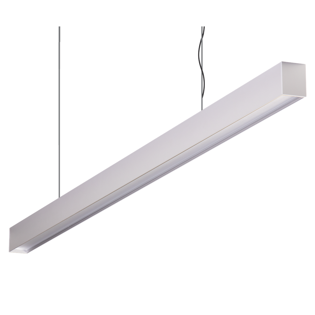 maxi 40 1 2m long pendant aluminium dimmable 3k maxi 40 1.2m ld a 3k