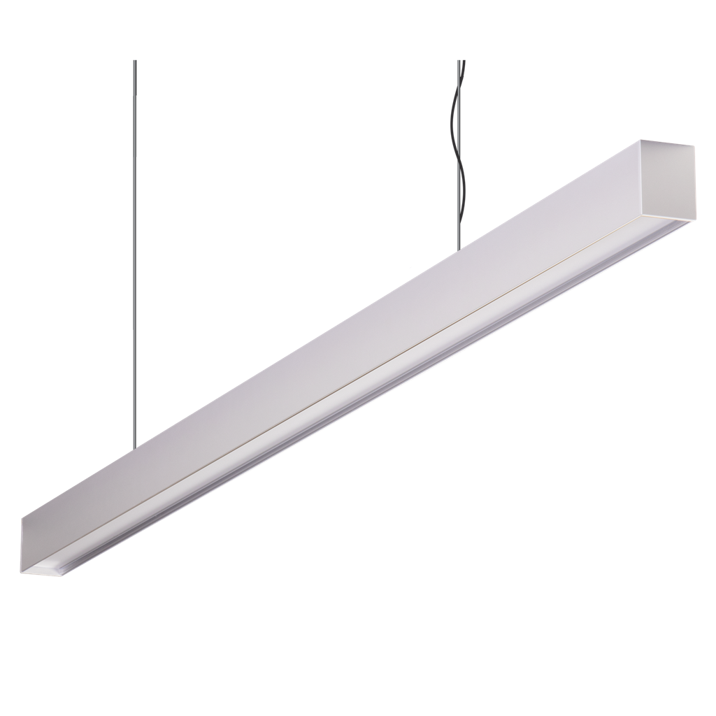 maxi 40 1 2m long pendant aluminium dimmable 3k maxi 40 1.2m ld a 3k