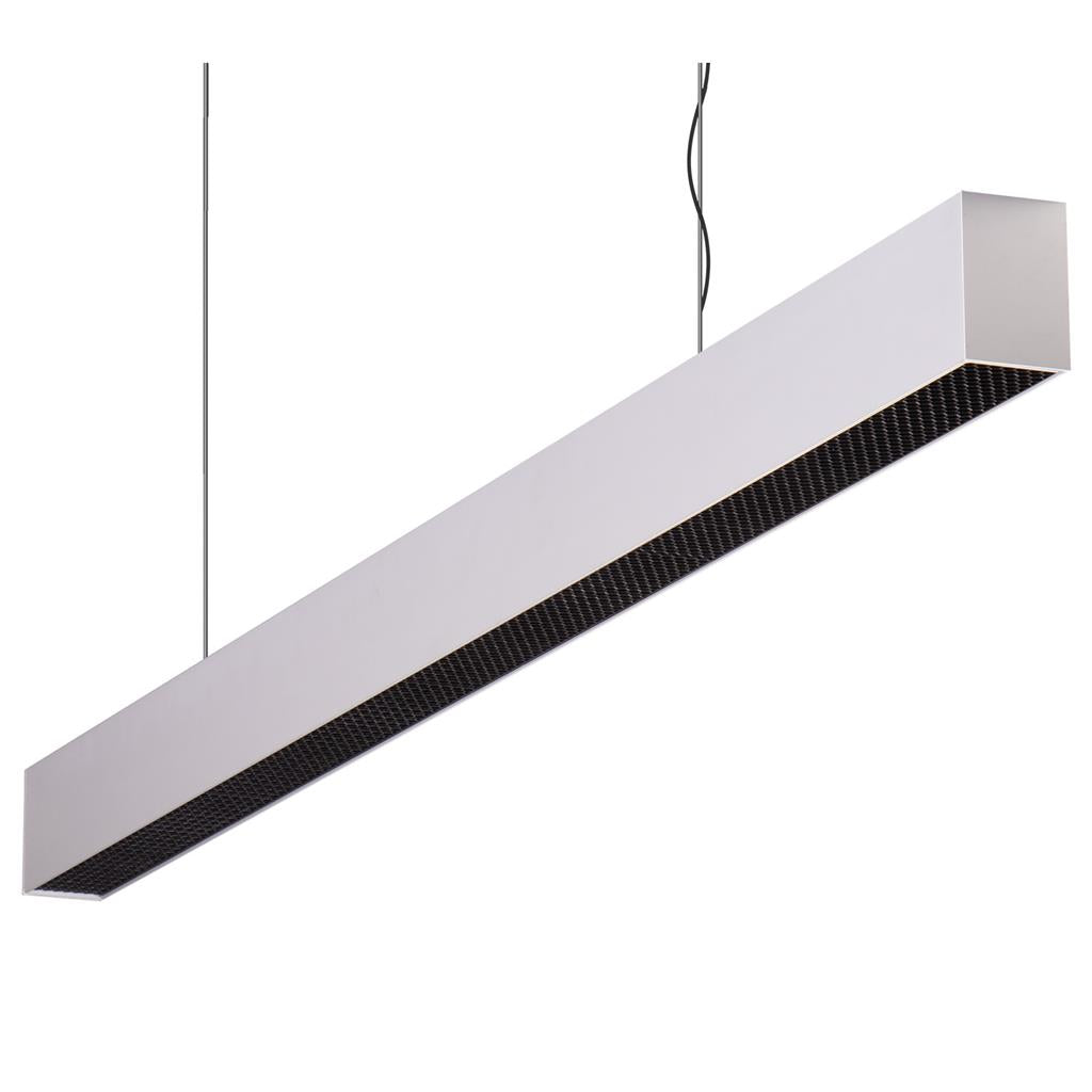 maxi curve 1 2m long pendant aluminium dimmable 3k maxi curve 1.2m a 3k