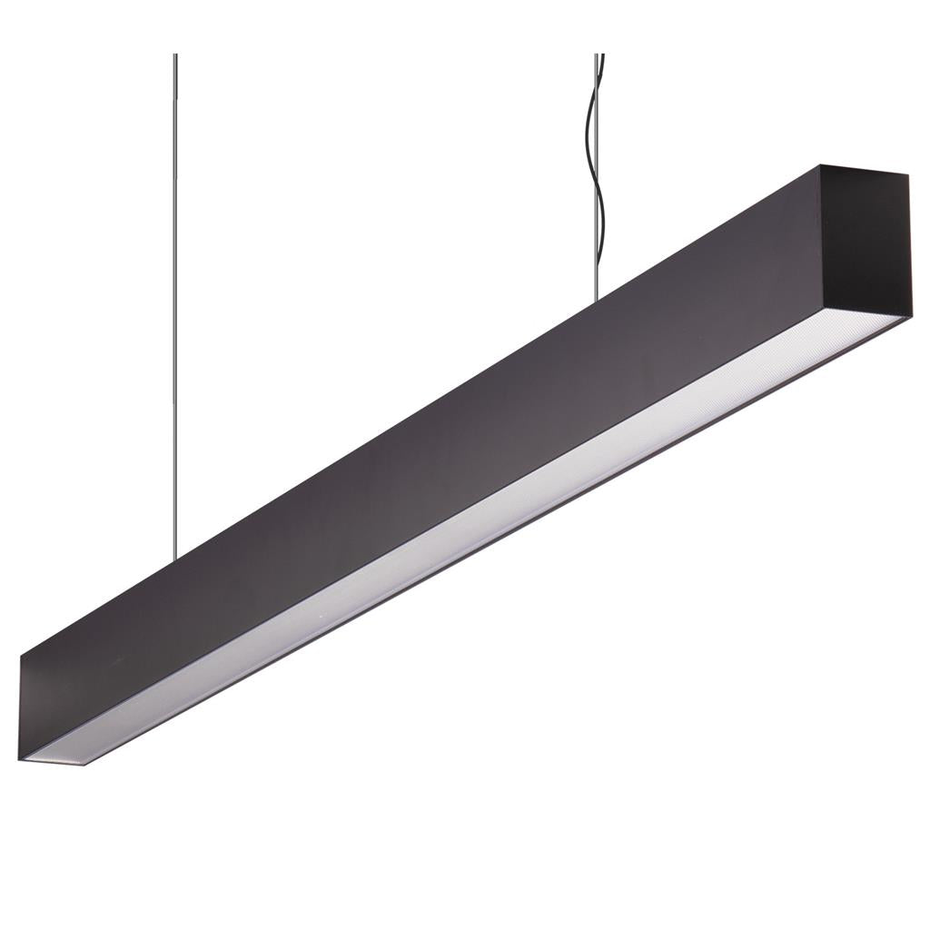 maxi curve 1 2m long pendant black dimmable 3k maxi curve 1.2m b 3k