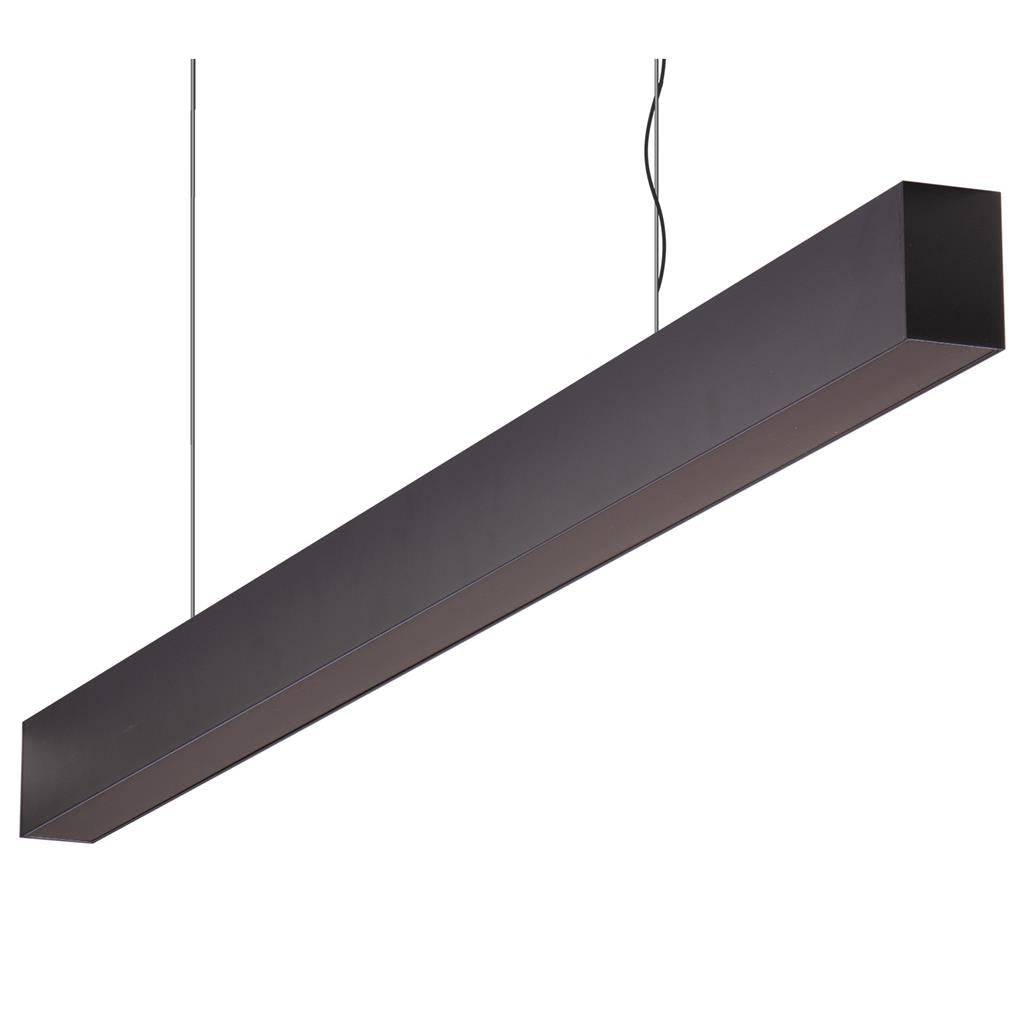 maxi curve 1 2m long pendant black dimmable 3k maxi curve 1.2m b 3k