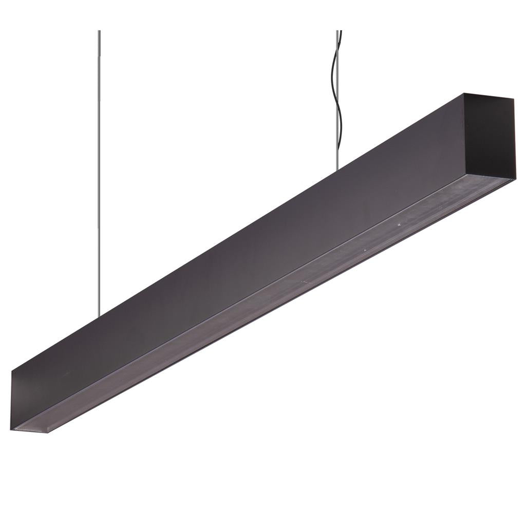 maxi curve 1 2m long pendant black dimmable 3k maxi curve 1.2m b 3k