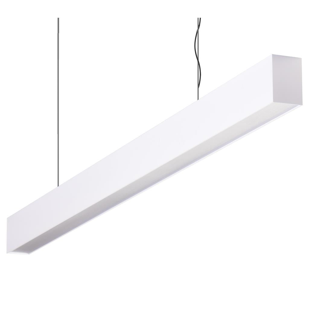 maxi curve 1 2m long pendant white dimmable 3k maxi curve 1.2m w 3k