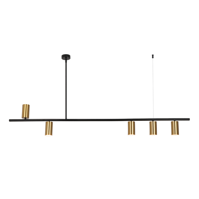 Delco 5 Light GU10 Pendant