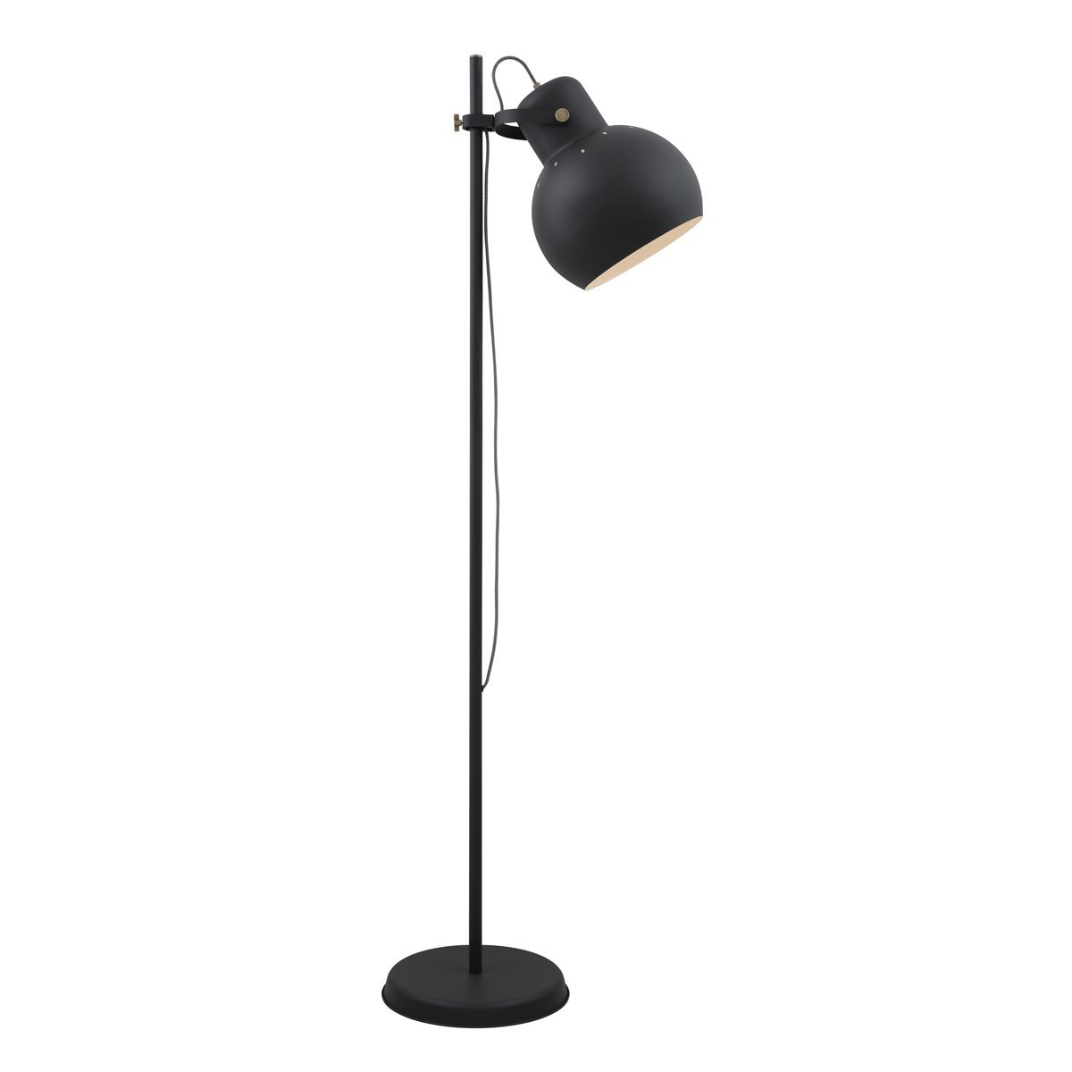 Mento 1 Light Floor Lamp in Black