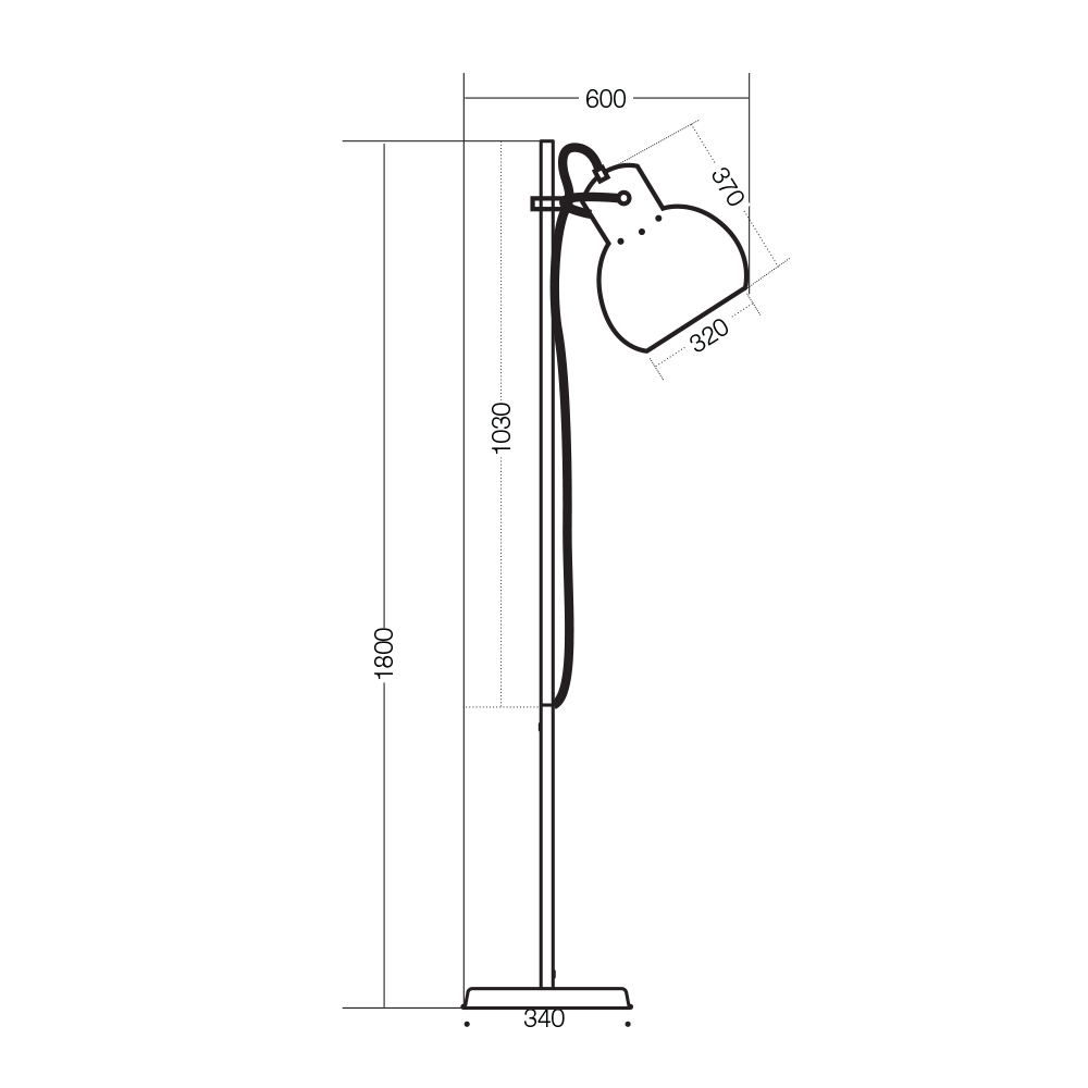 MENTO-FL Dimensions