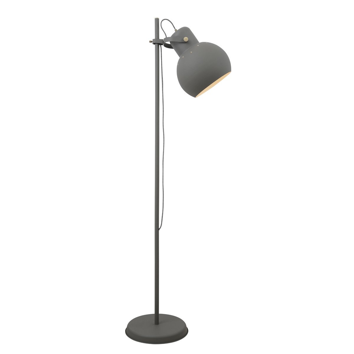 Mento 1 Light Floor Lamp in Grey