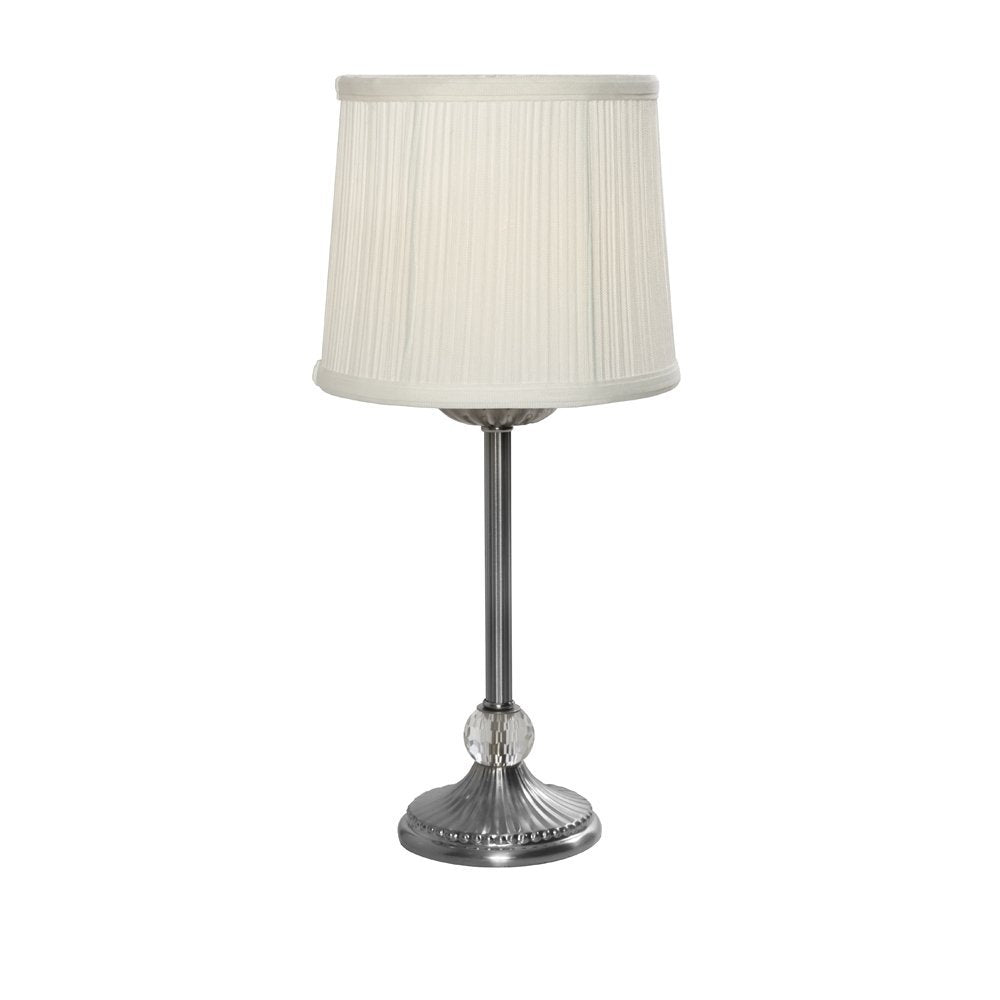 Mia Table Lamp Antique Silver