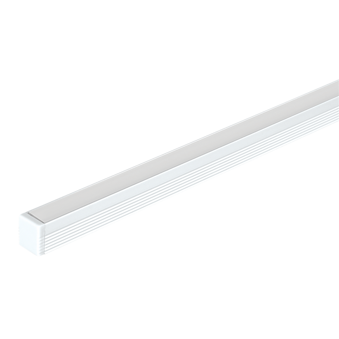 mirco s mount profile per meter c w endcaps micro sm 1m