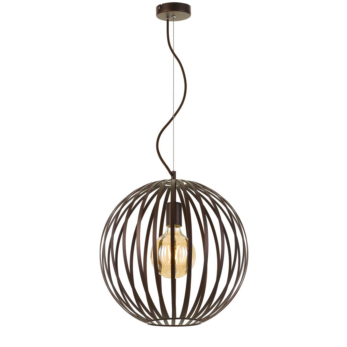 Midori 400mm Pendant Light in Bronze