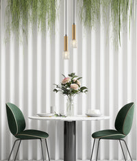Thumbnail for MIKRO: Modern Karaoke Mic Shape Interior Cylinder & Mesh Pendant Lights