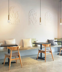 Thumbnail for MIKRO: Modern Karaoke Mic Shape Interior Cylinder & Mesh Pendant Lights