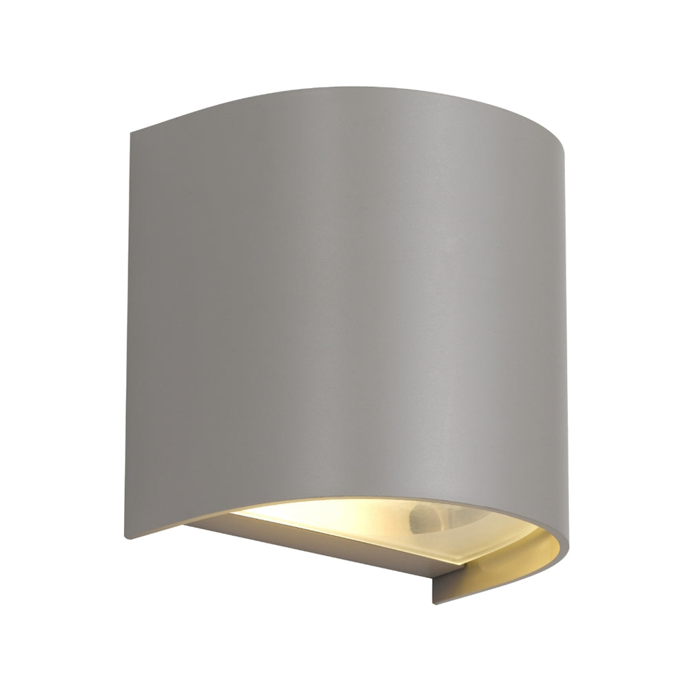 Miro 1 Black, Grey or White GU10 IP65 Fixed Down Exterior Wall Light