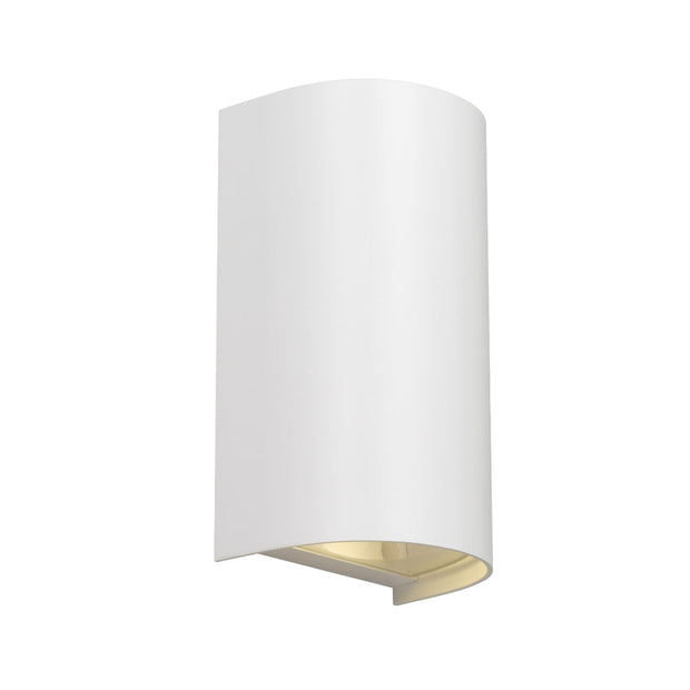Miro 2 Black, Grey or White GU10 IP65 Up/Down Exterior Wall Light