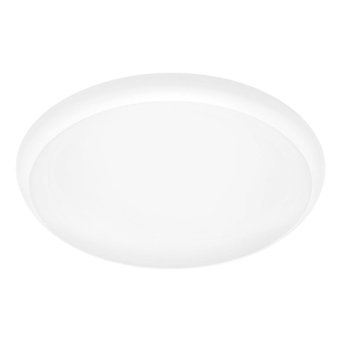 Conrad 300mm LED Oyster Light 24w Tricolour White