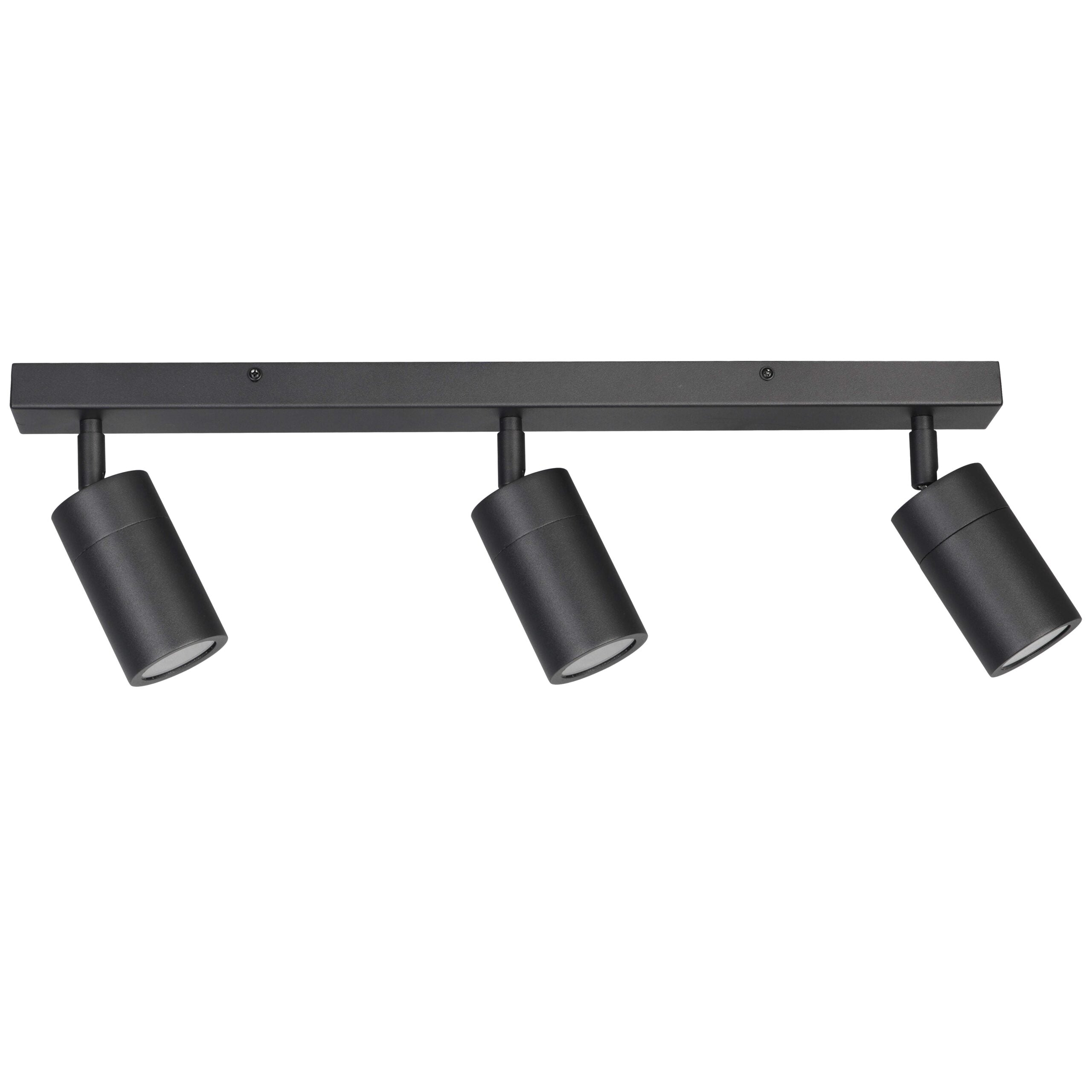 Crest 316 Stainless Steel 3LT GU10 Spot Light IP65 Matt Black