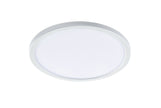 Fino 280mm LED Oyster Light 18w Tricolour White