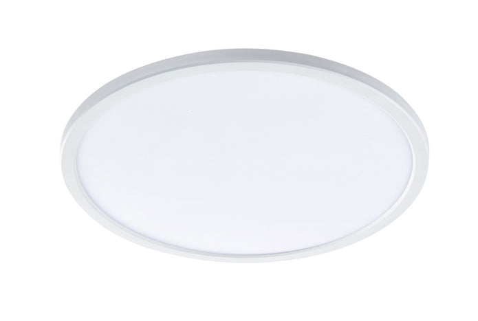 Fino 500mm LED Oyster Light 38w Tricolour White
