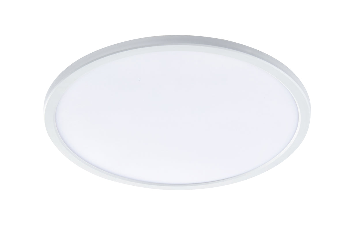 Fino 350mm LED Oyster Light 24w Tricolour White