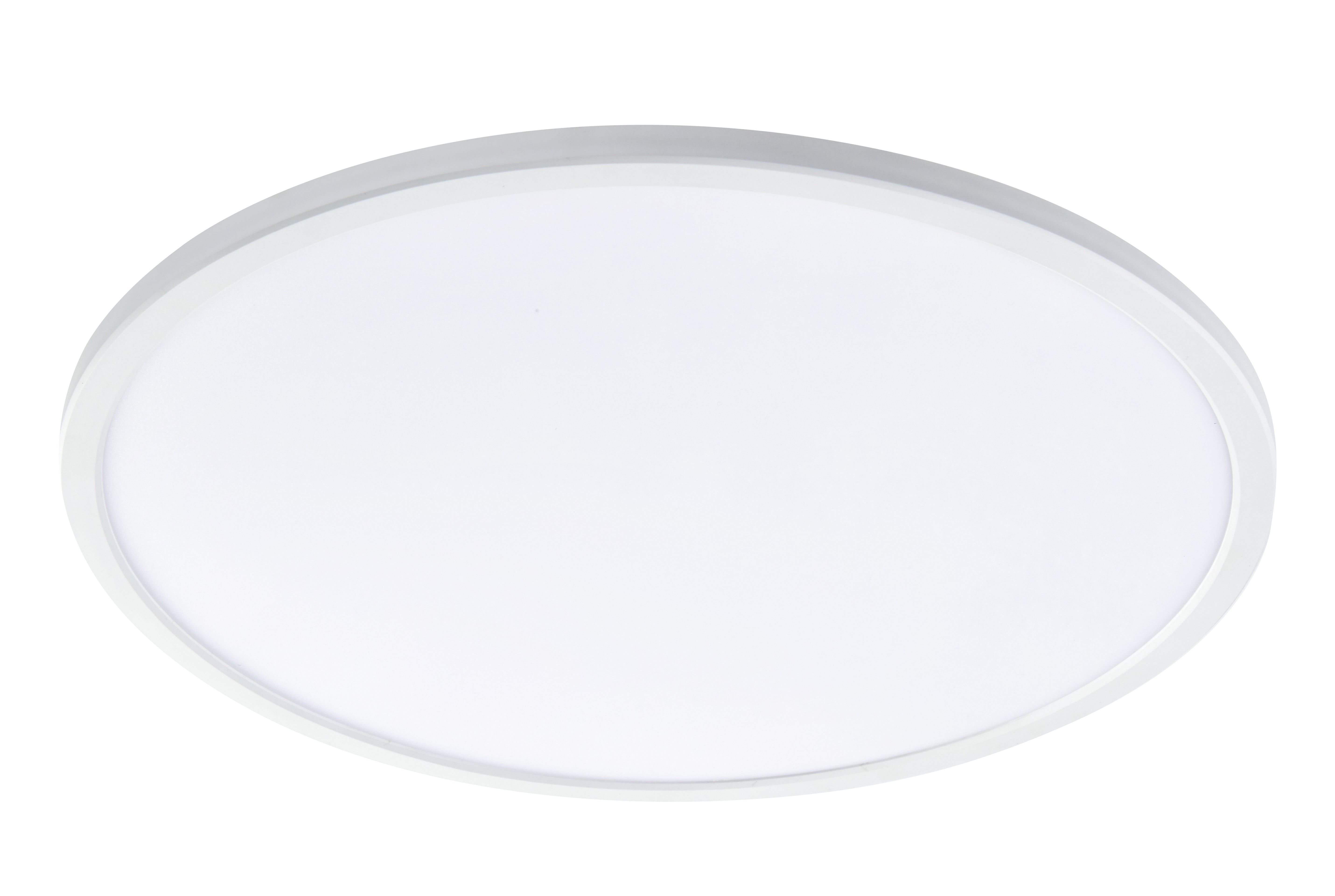 Fino 420mm LED Oyster Light 32w Tricolour White