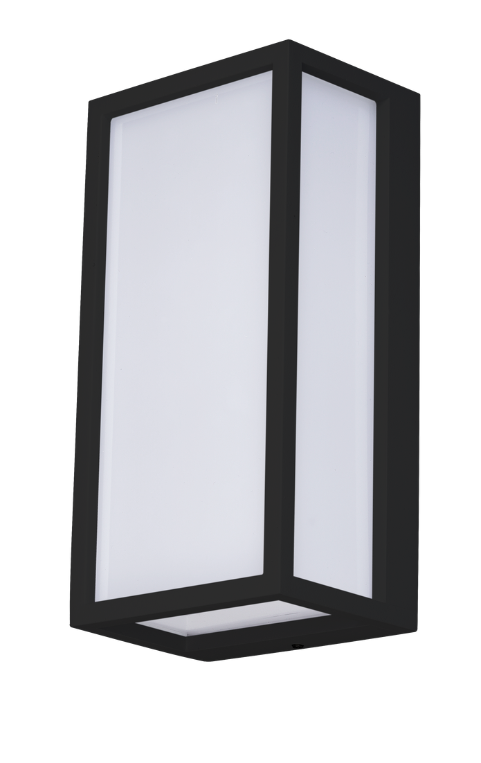 Ashton 10W LED Tricolour Exterior Matt Black