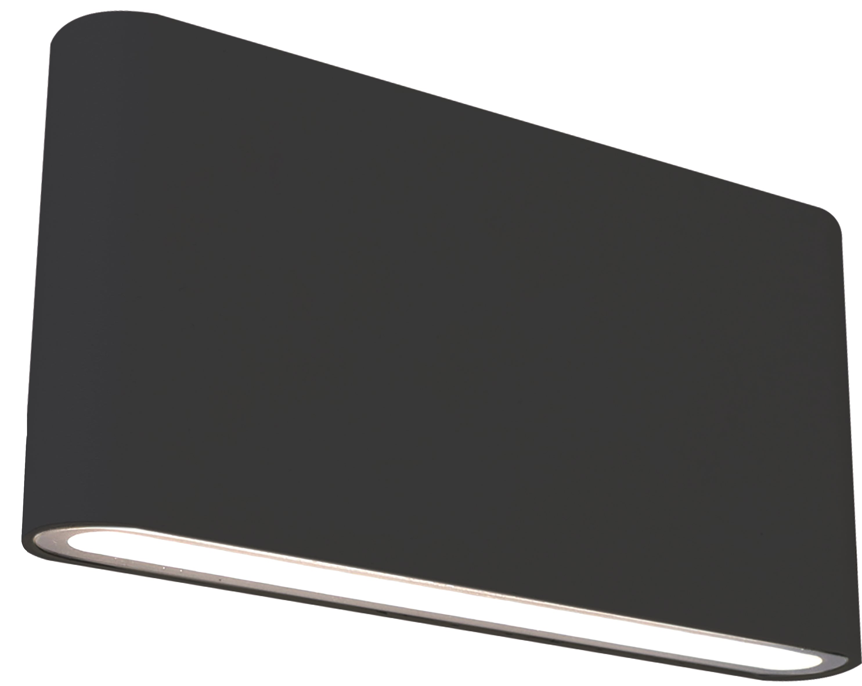 Integra 10W LED Tricolour Wall Exterior Medium Matt Black