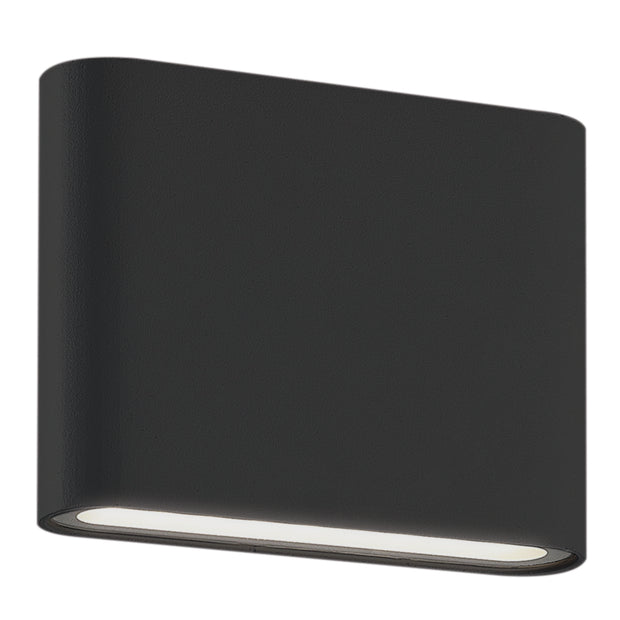 Integra 6W LED Tricolour Wall Exterior Small Matt Black