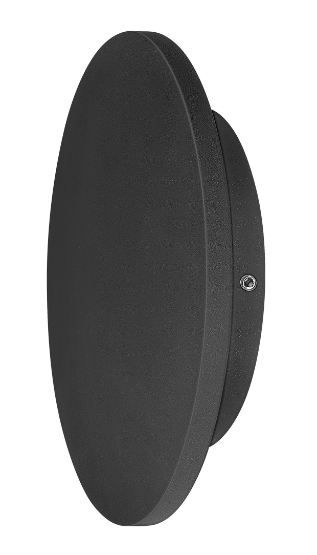 Torino 9W LED Tricolour Wall Exterior Large Matt Black