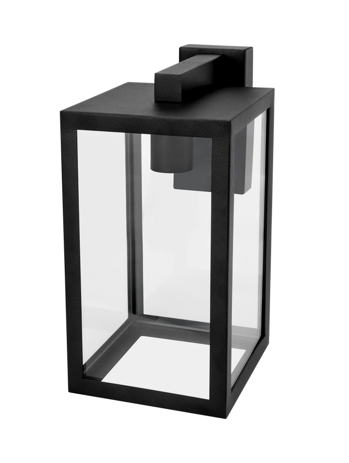 Vancouver E27 Wall Bracket Exterior Matt Black