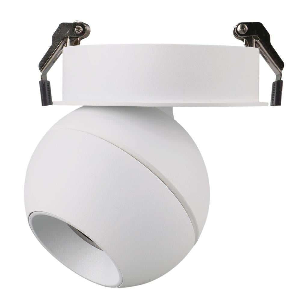 moon 6 9w 240v trio recessed ceiling light spot moon rec spot