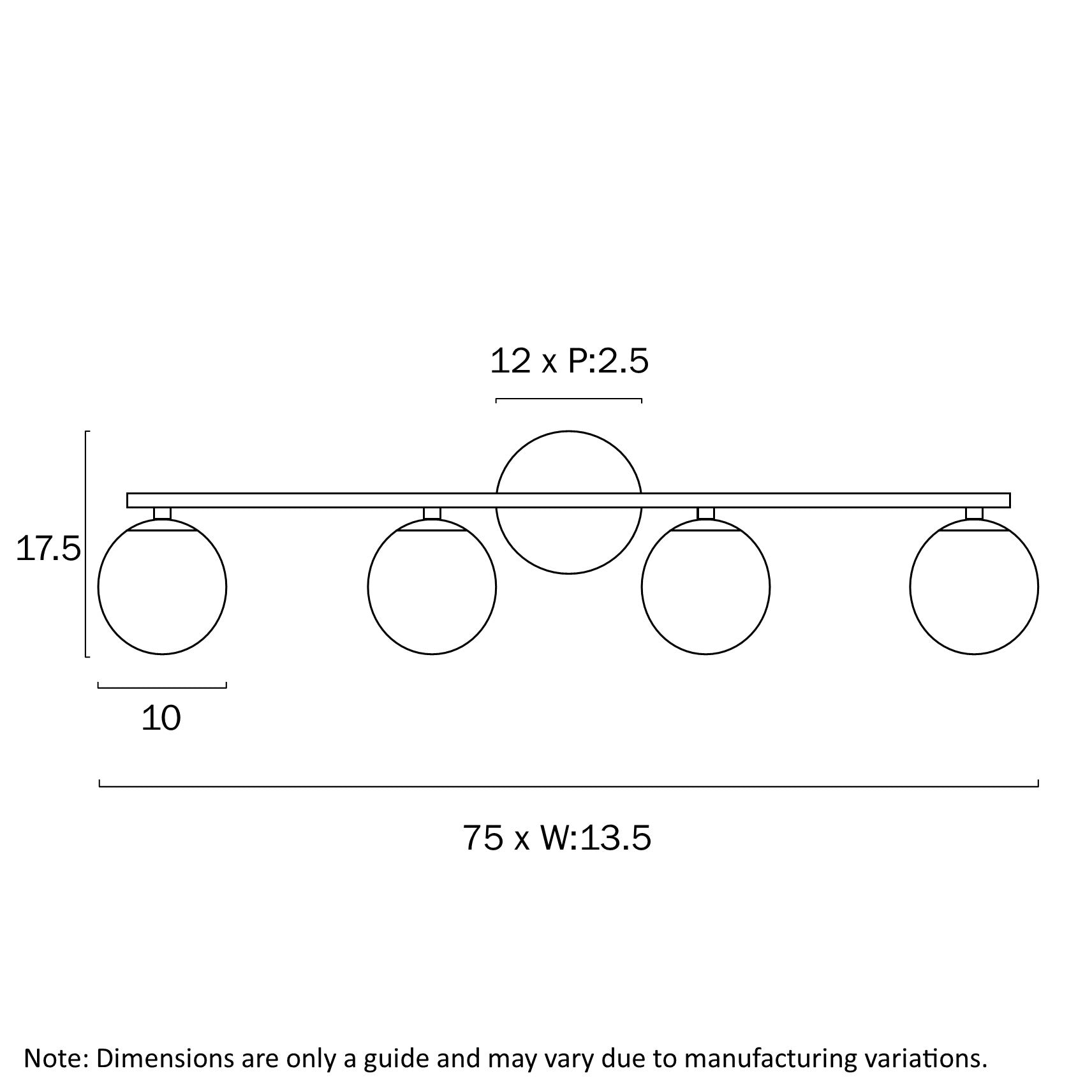 Moran Black/Opal or Antique Gold/Opal 4 Light IP44 Wall Light