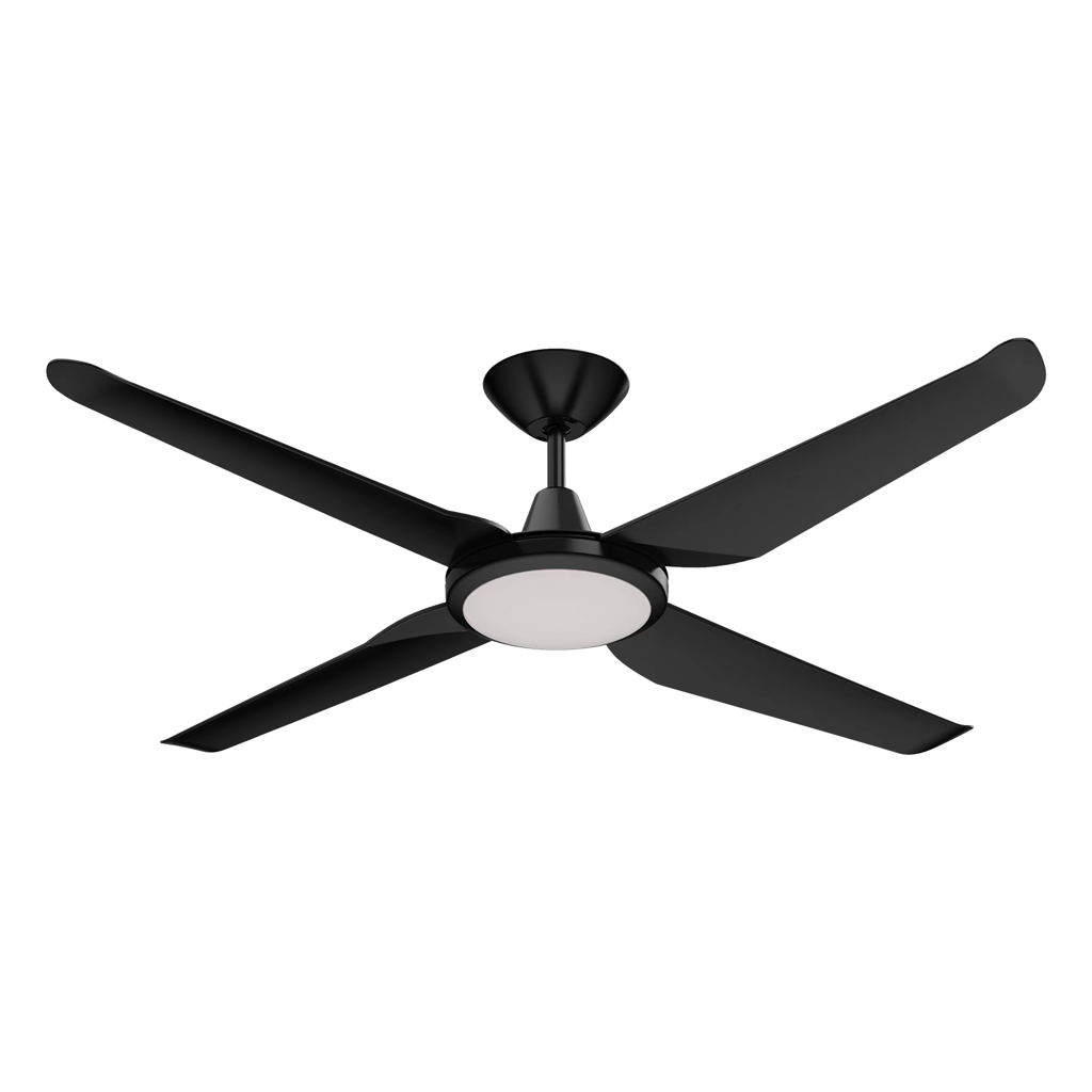 motion 4 blade 52 dc ceiling fan with led light motion 52 light