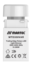 Dimmer Rotary Mechanism LED 350VA Trailing Edge LED